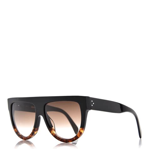 CELINE Shadow Sunglasses CL 41026/S Black Havana